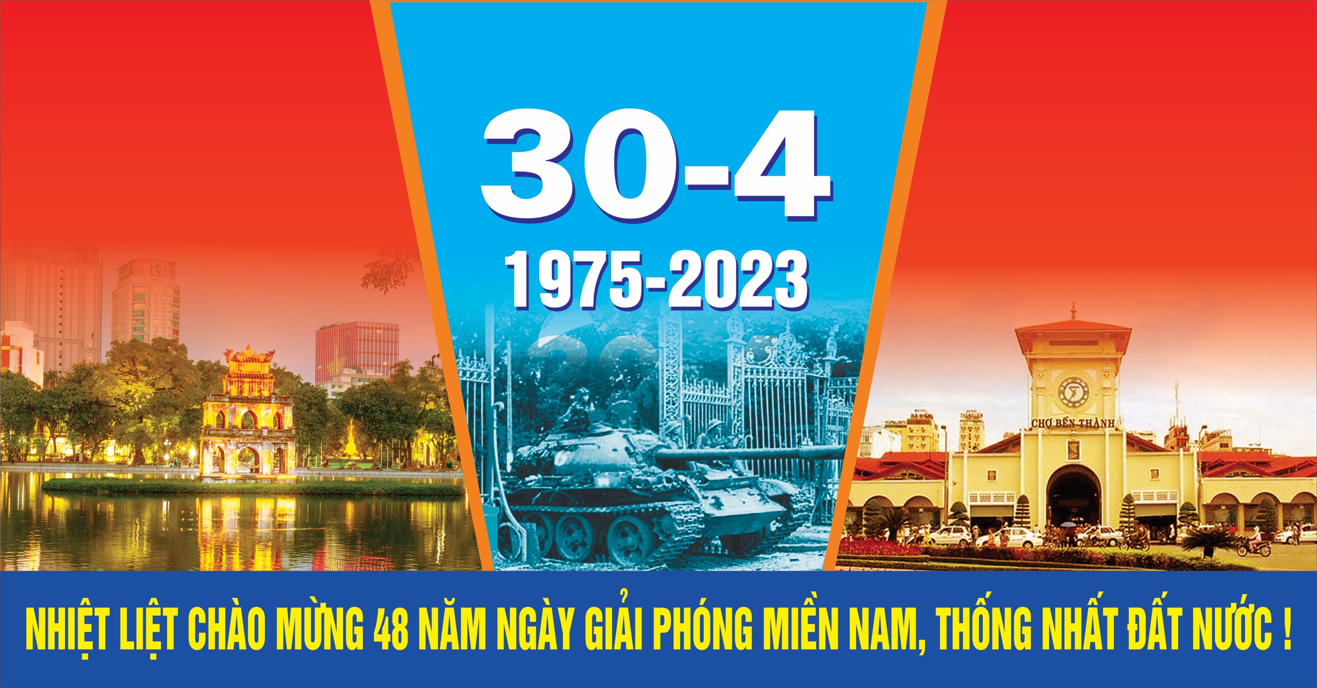 CHÀO MỪNG GIẢI PHÓNG MIỀN NAM, THỐNG NHẤT ĐẤT NƯỚC 30/4